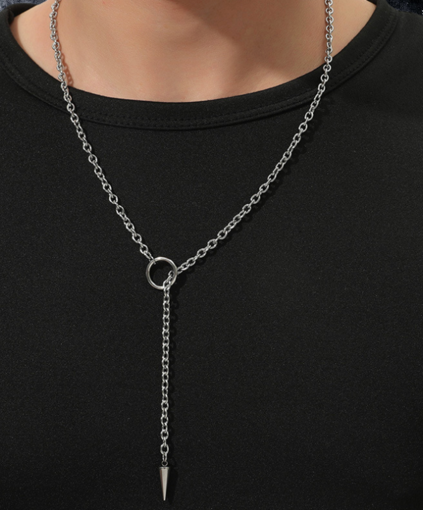 ring chain simple necklace EN2511