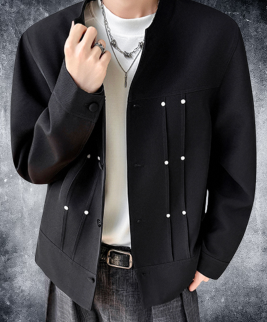 korean style stand collar jacket EN2544