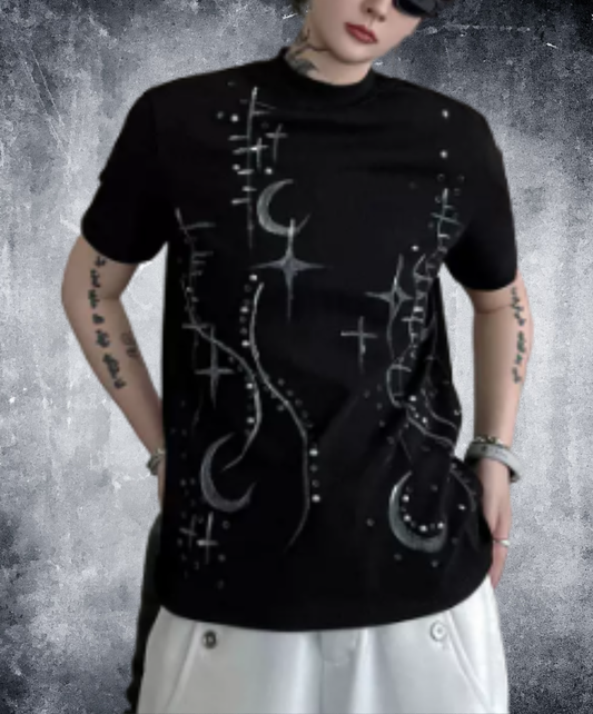 round neck rivet decorated Stella t-shirt EN2919