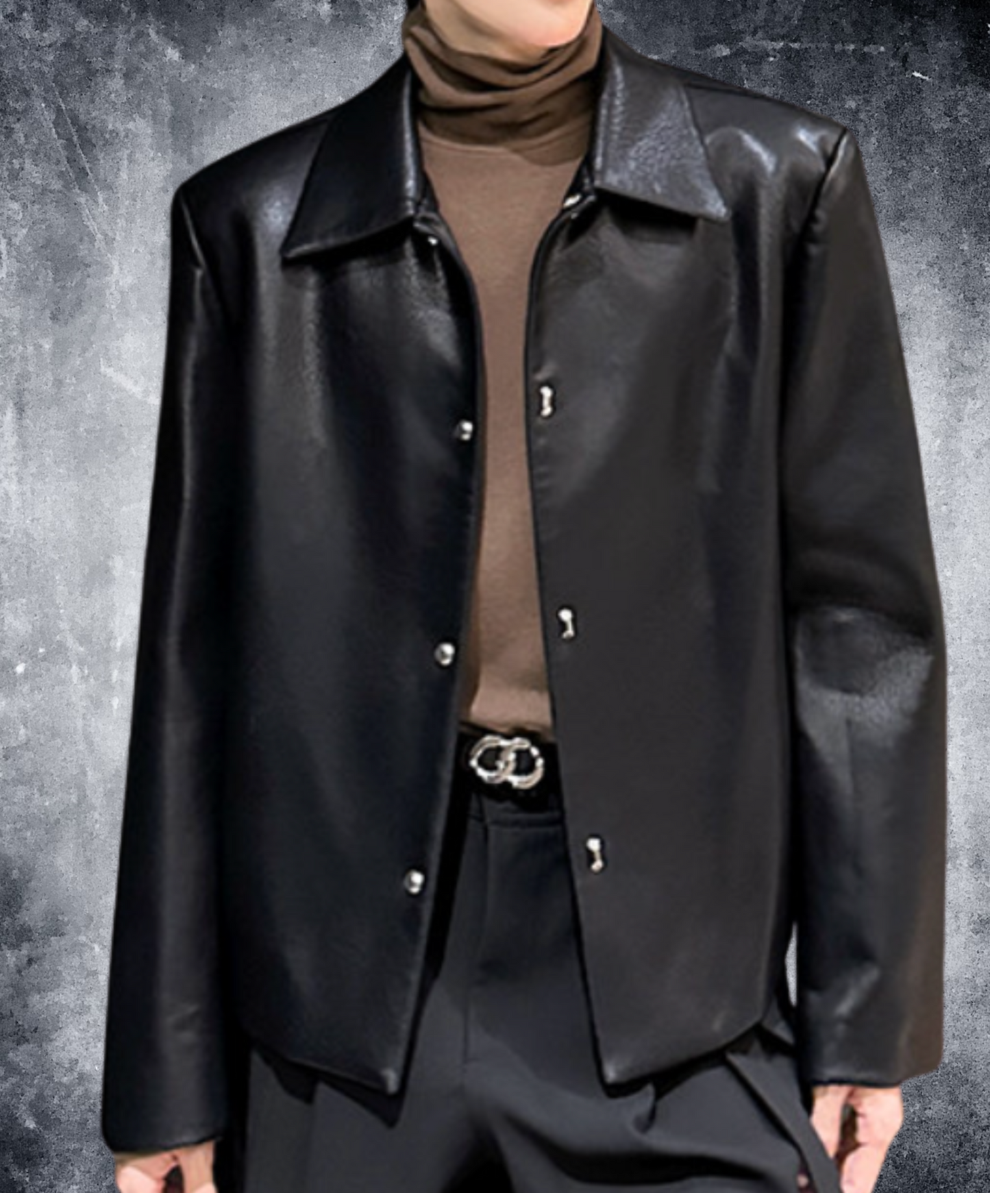 fake leather jacket EN2619