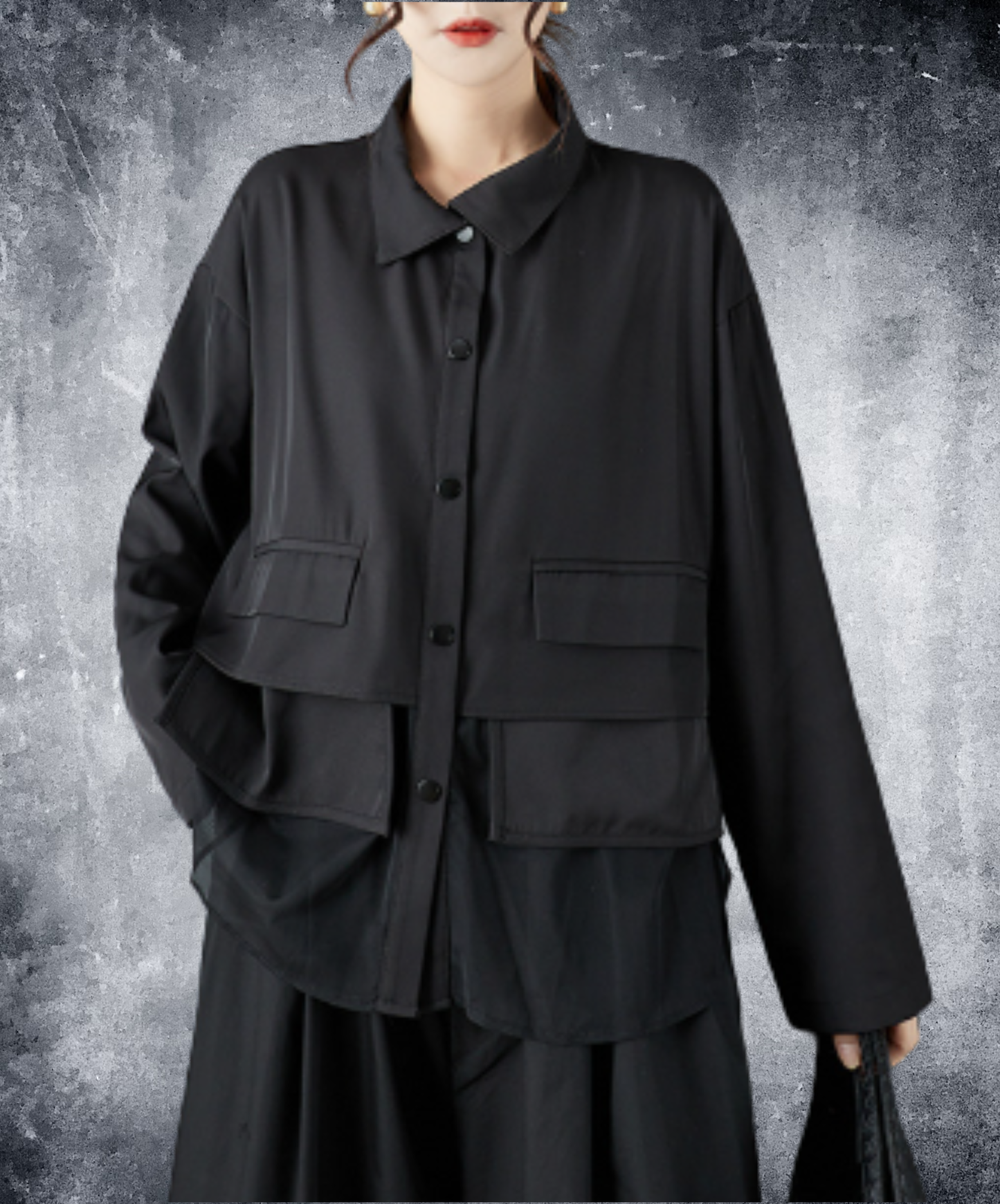 military-style design shirt EN3100