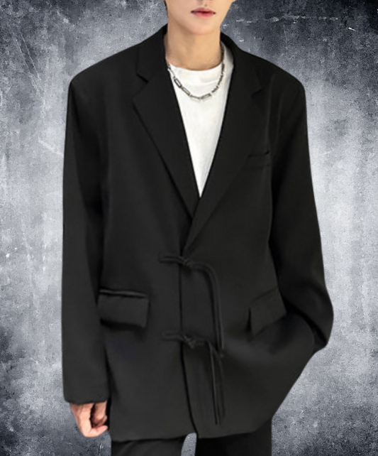 retro chinese style turndown collar jacket EN2551