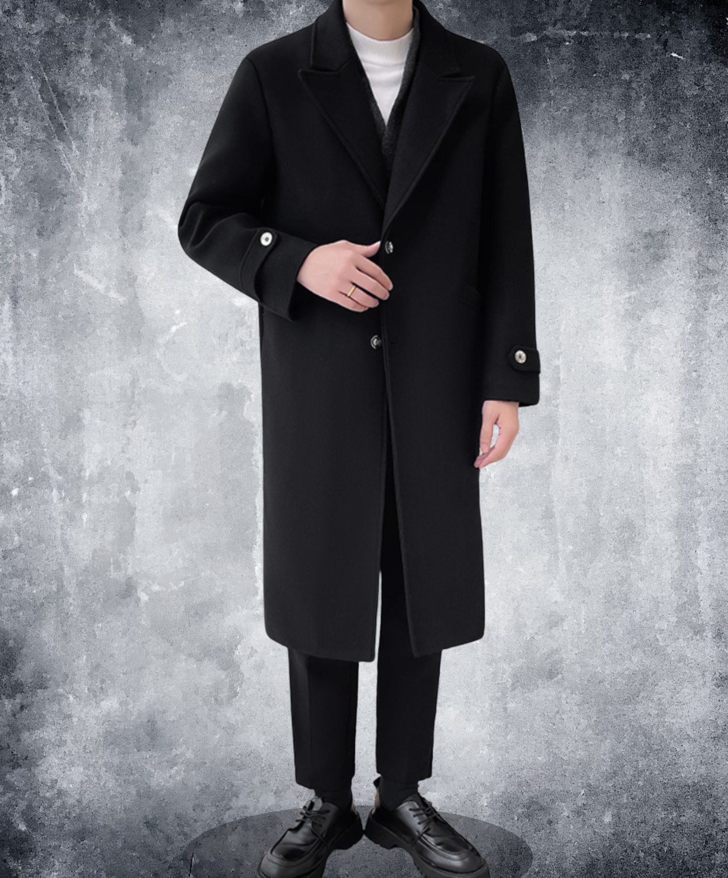 thick fake two-piece coat EN2540