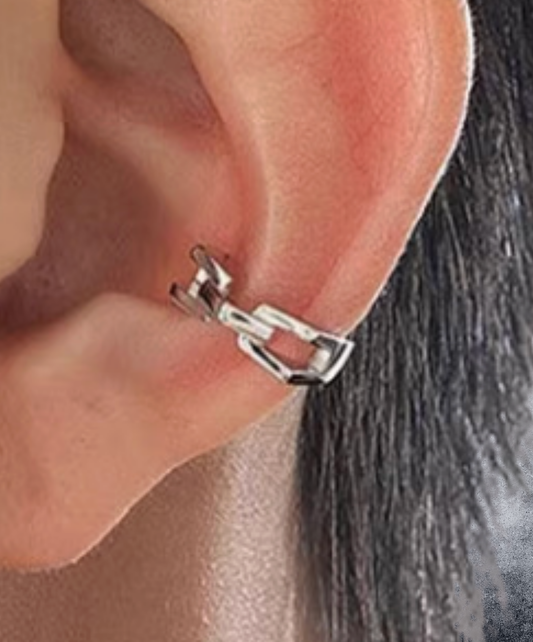 near-future design chain ear cuff EN2773