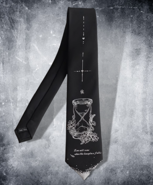 hourglass design necktie EN1238