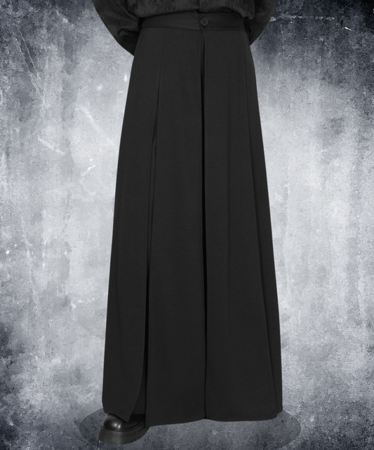 volume pleats hakama pants EN2146