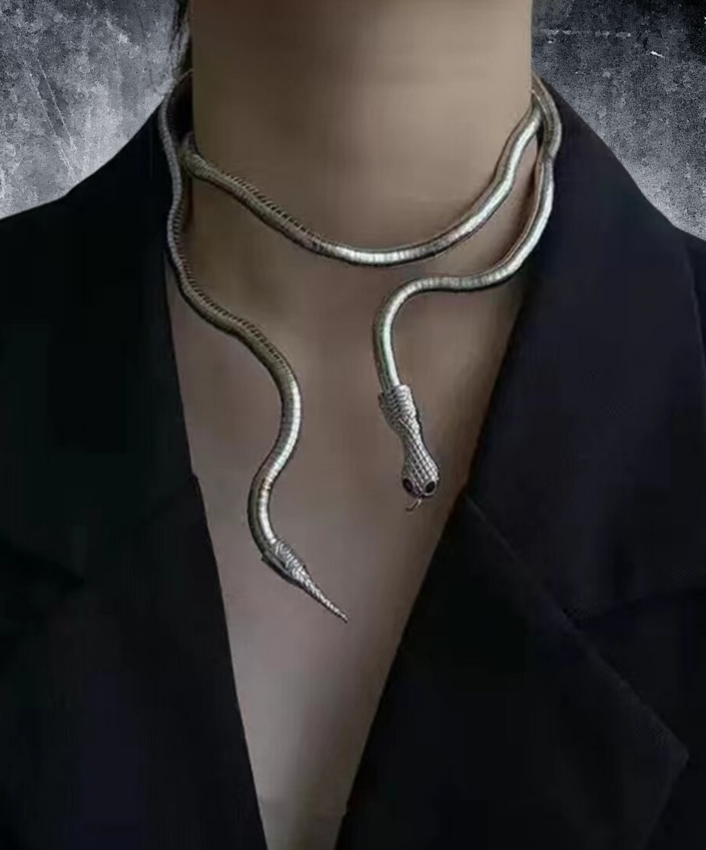 bewitching snake necklace EN1781