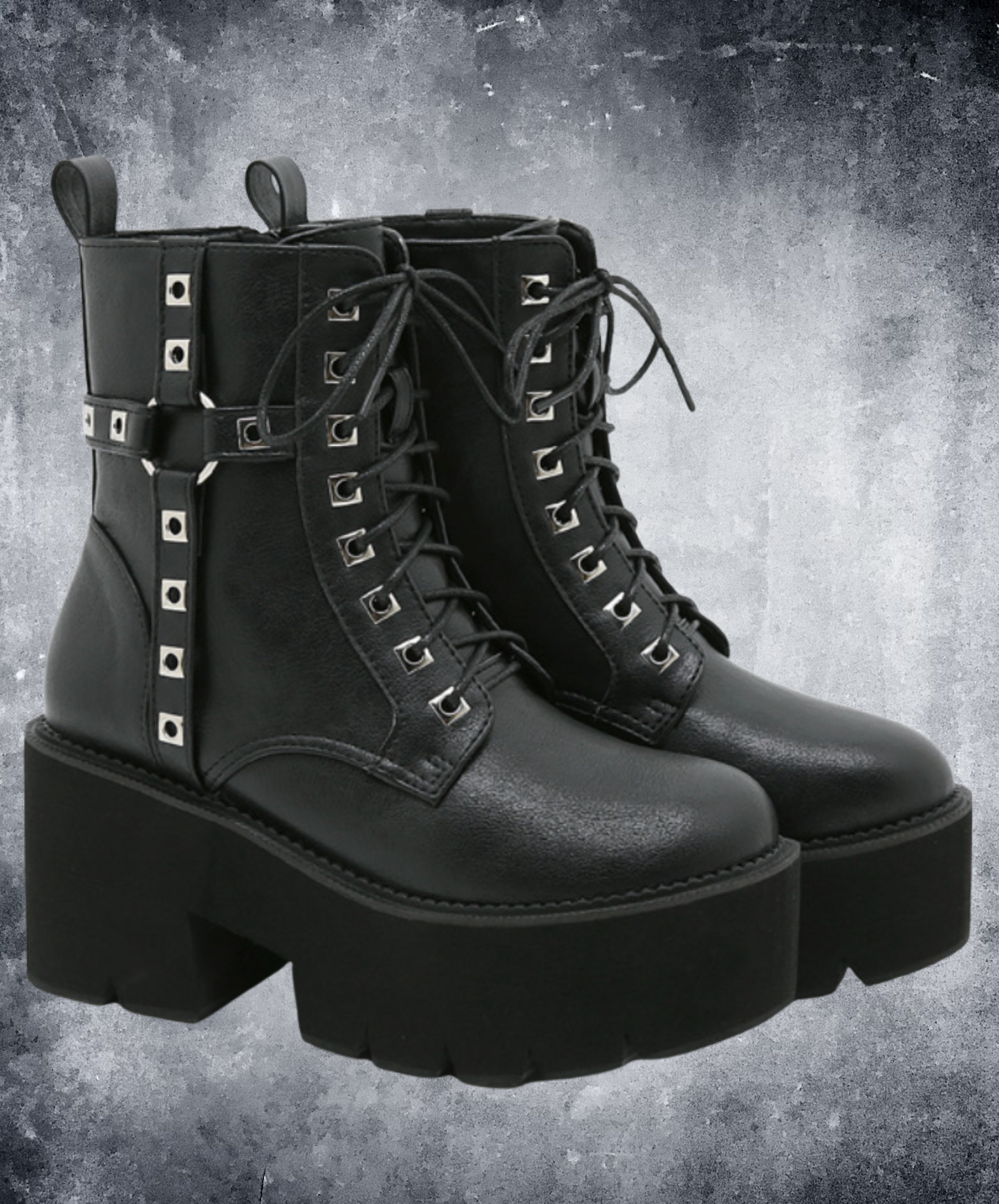 rivet decoration smooth boots EN2581