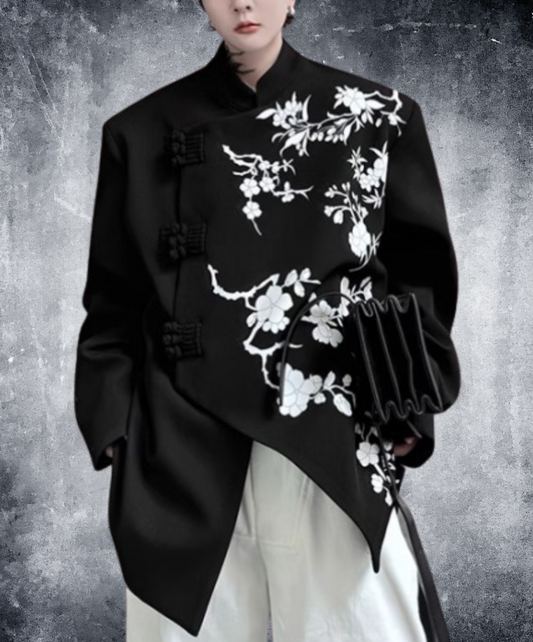 chinese style flower buckle jacket EN1910