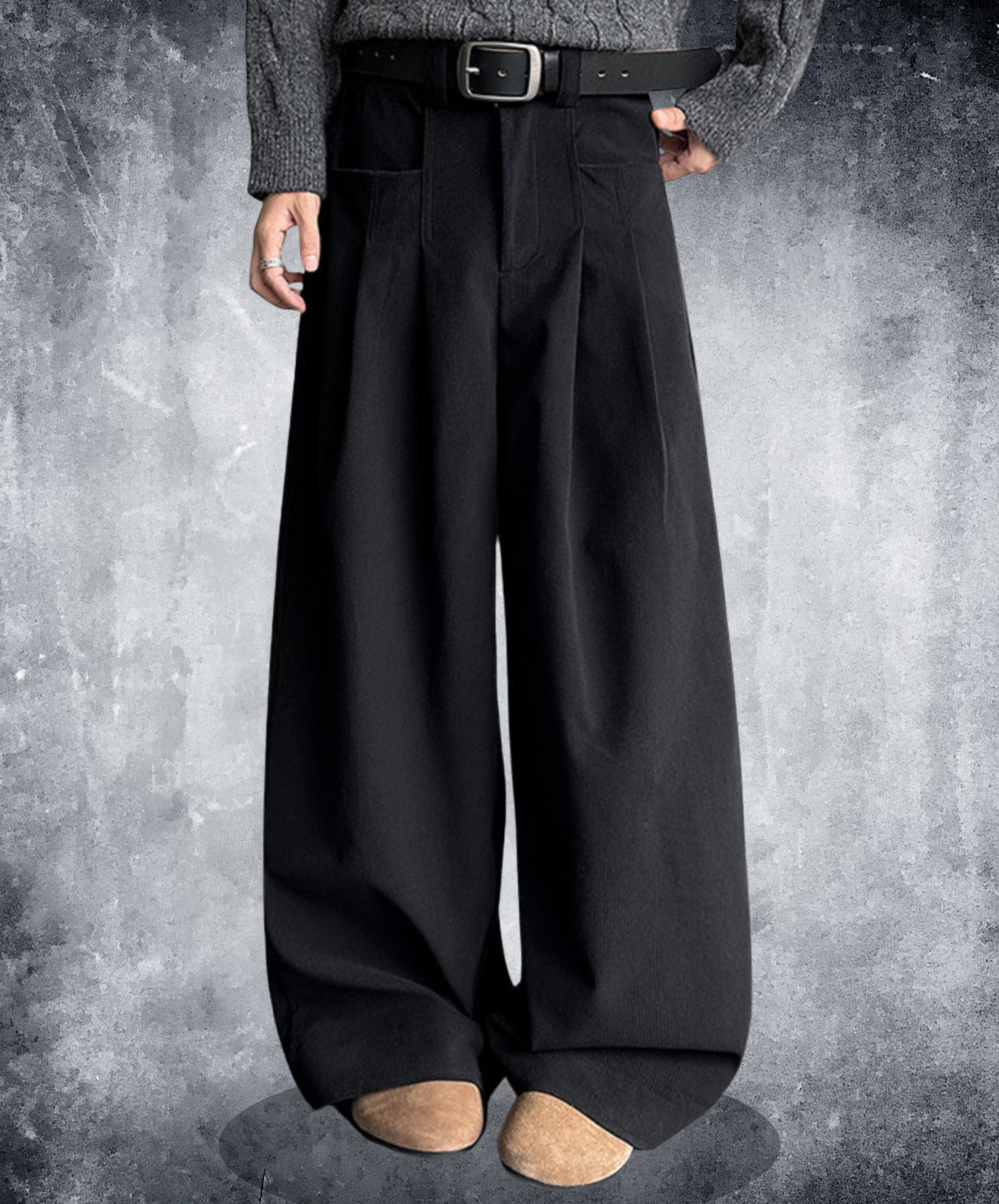 vintage corduroy wide pants EN2590