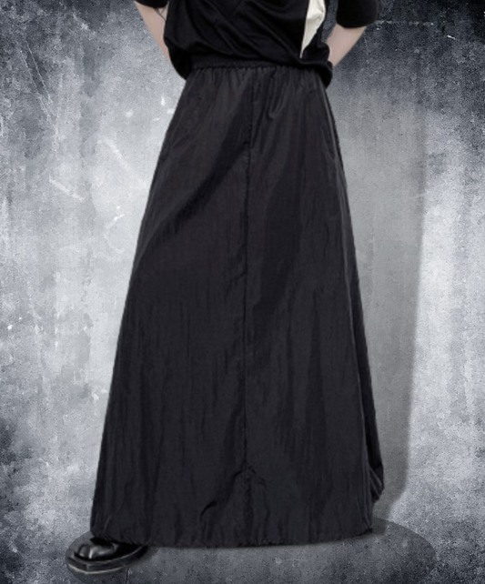 dark drawstring adjustable skirt EN1169
