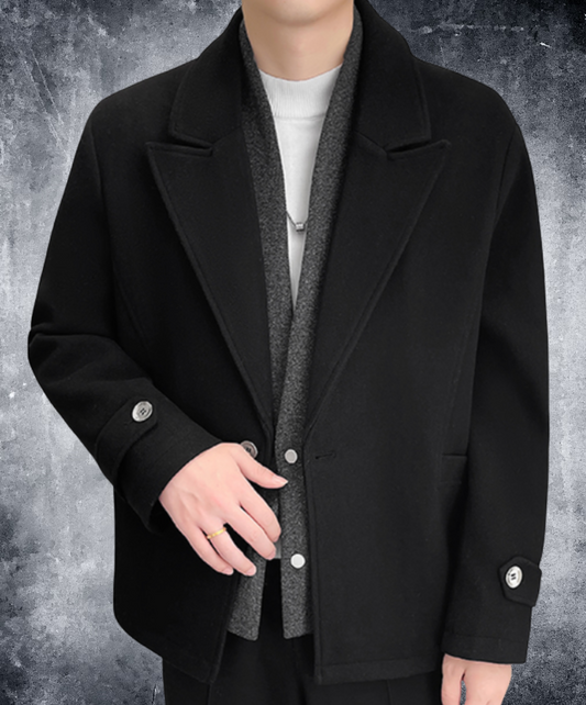 fake two-piece shorts jacket EN2547