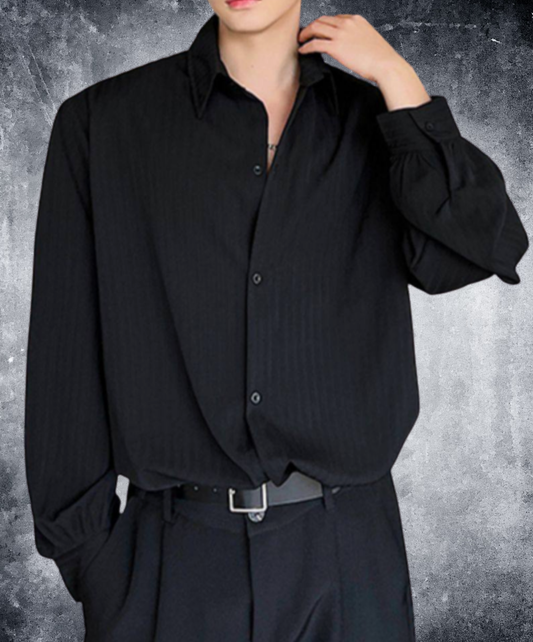 long sleeve relaxed thin shirt EN2686