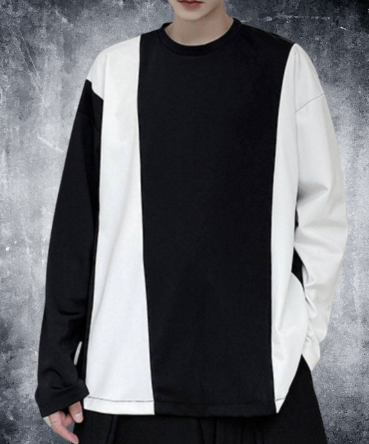 colorblock crew neck t-shirt EN2688