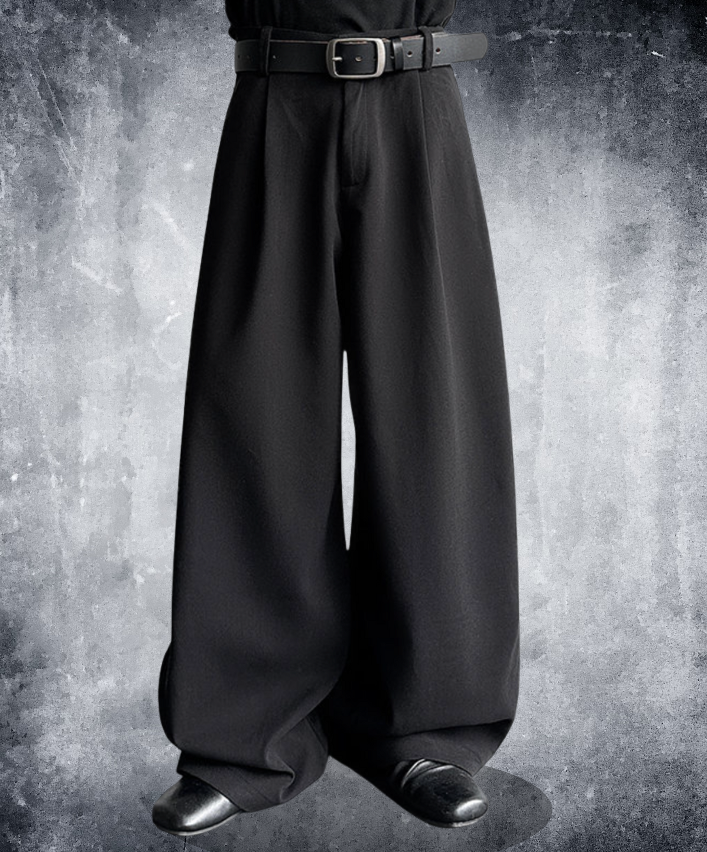 relaxed style corduroy wide pants EN2591