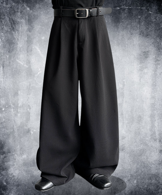 relaxed style corduroy wide pants EN2591