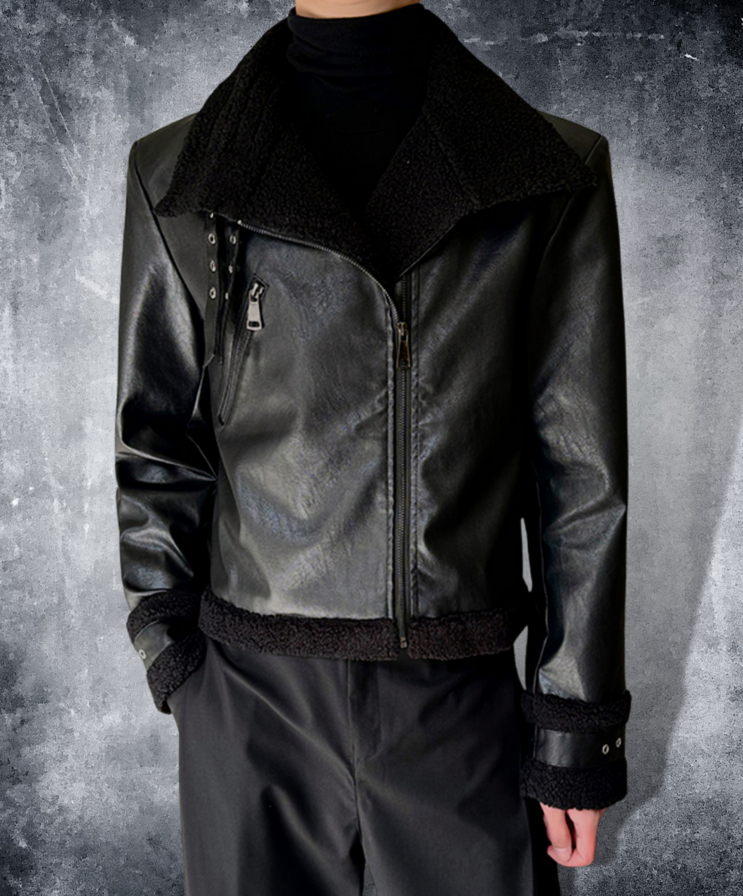biker design with boa jacket EN1449