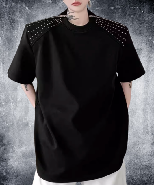 zippered sleeves t-shirt EN2825