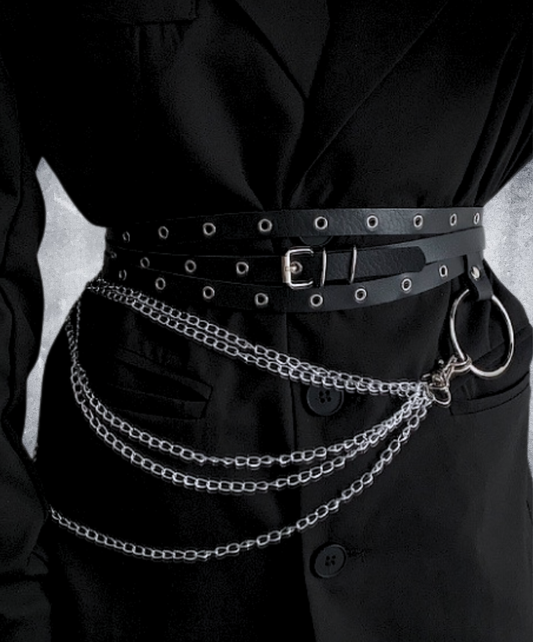 multi-chain attachment eyelets belt EN3267