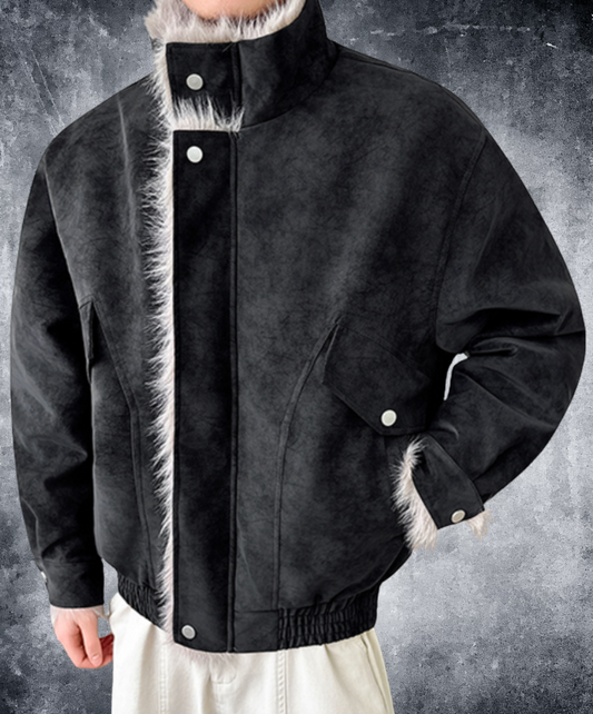 eagle suede fleece lining jacket EN2593