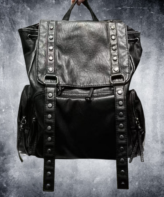 large capacity retro distressed finish bag EN2302