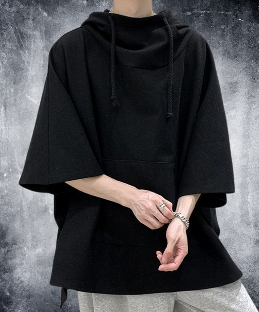 tail design, loose silhouette hoodie EN2844
