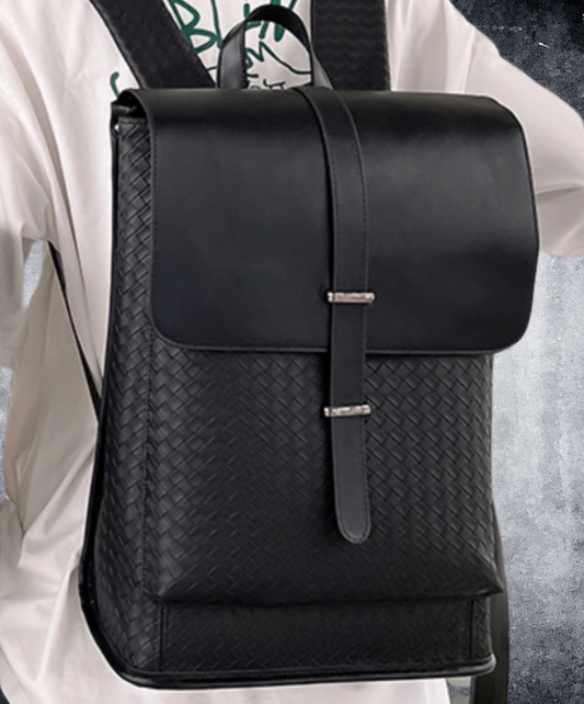casual knit design square backpack bag EN2105