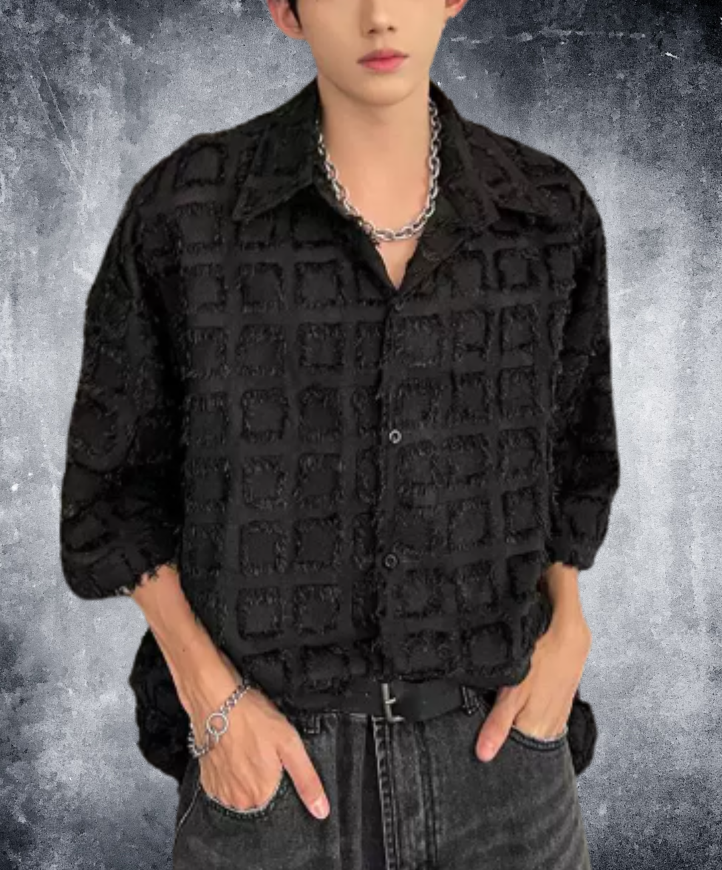 tusel check shirt EN2952