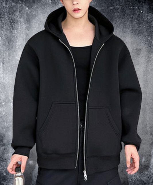 double zipper thickness hoodie EN1545
