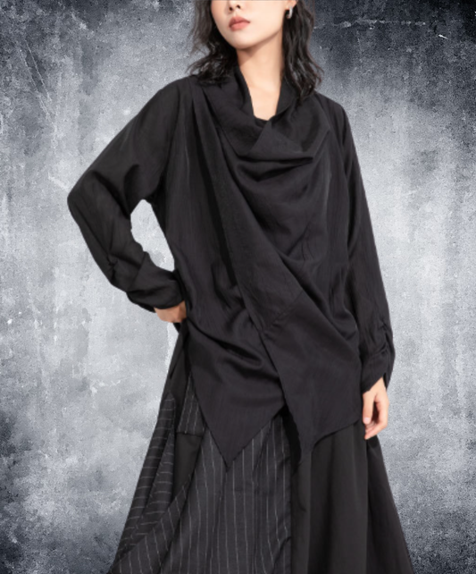 Irregular pattern, lightweight cardigan EN3075