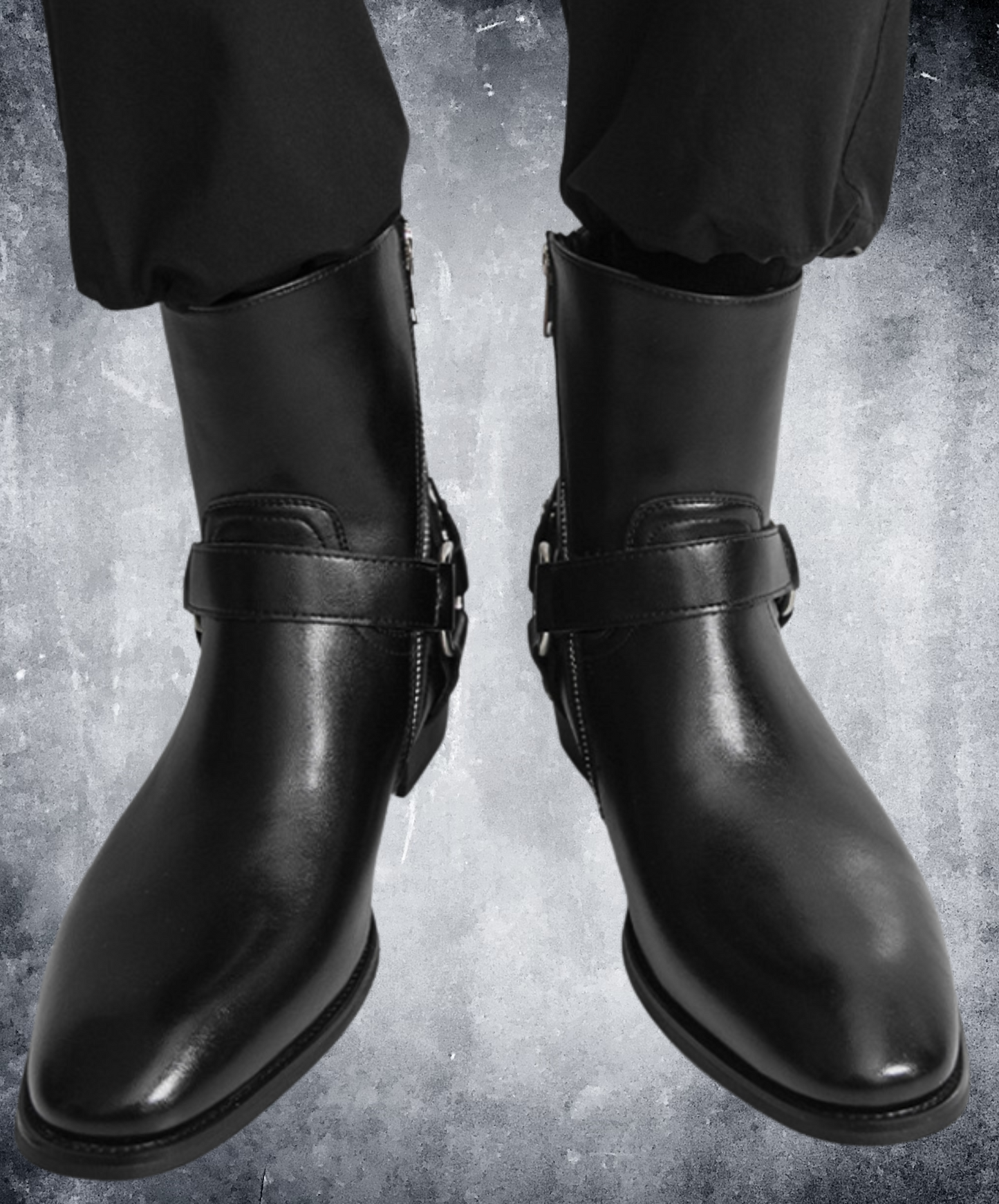 british pointed toe boots EN2527