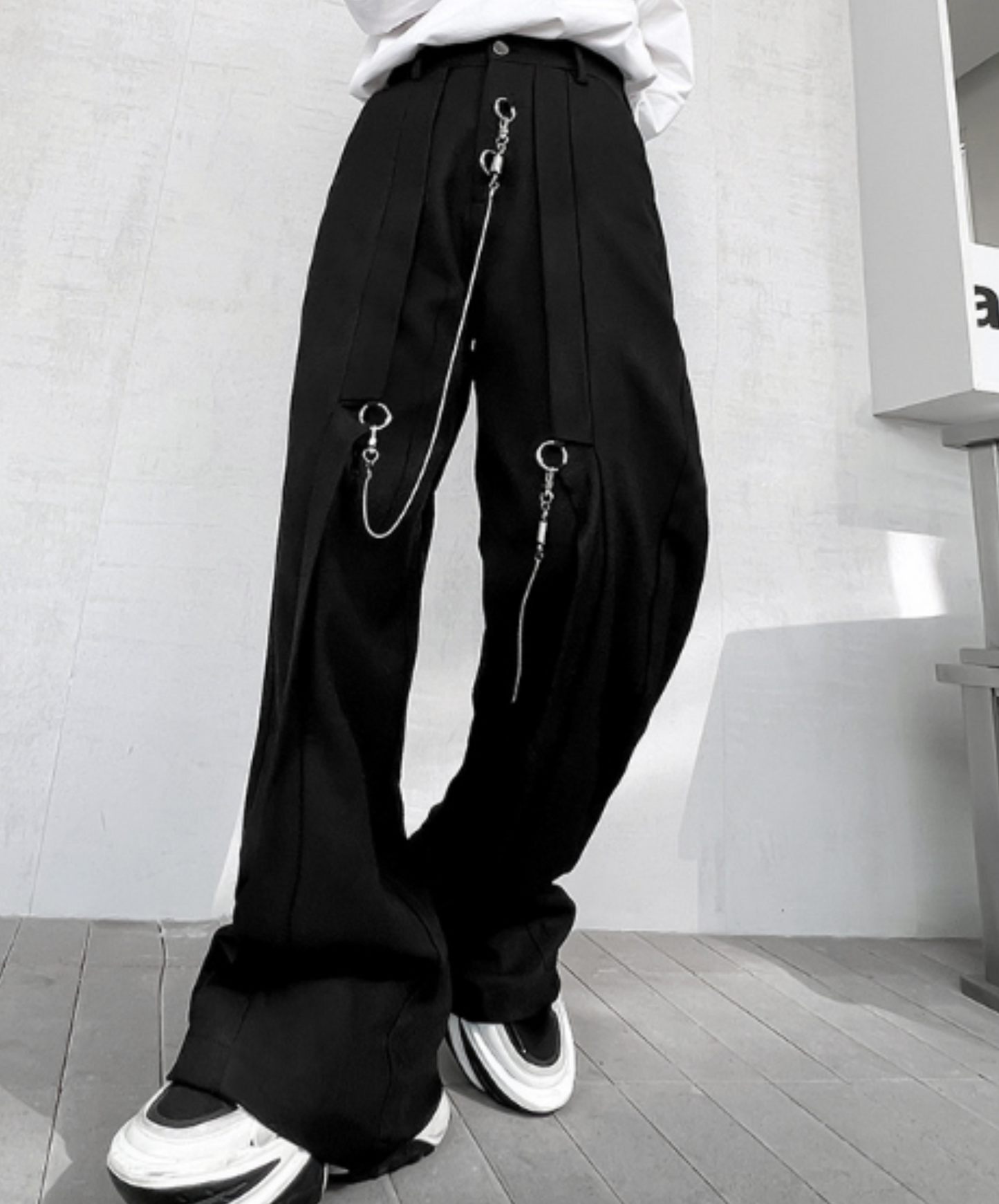 【style40】dark mode outfit set EN1413（jacket+ pants set）