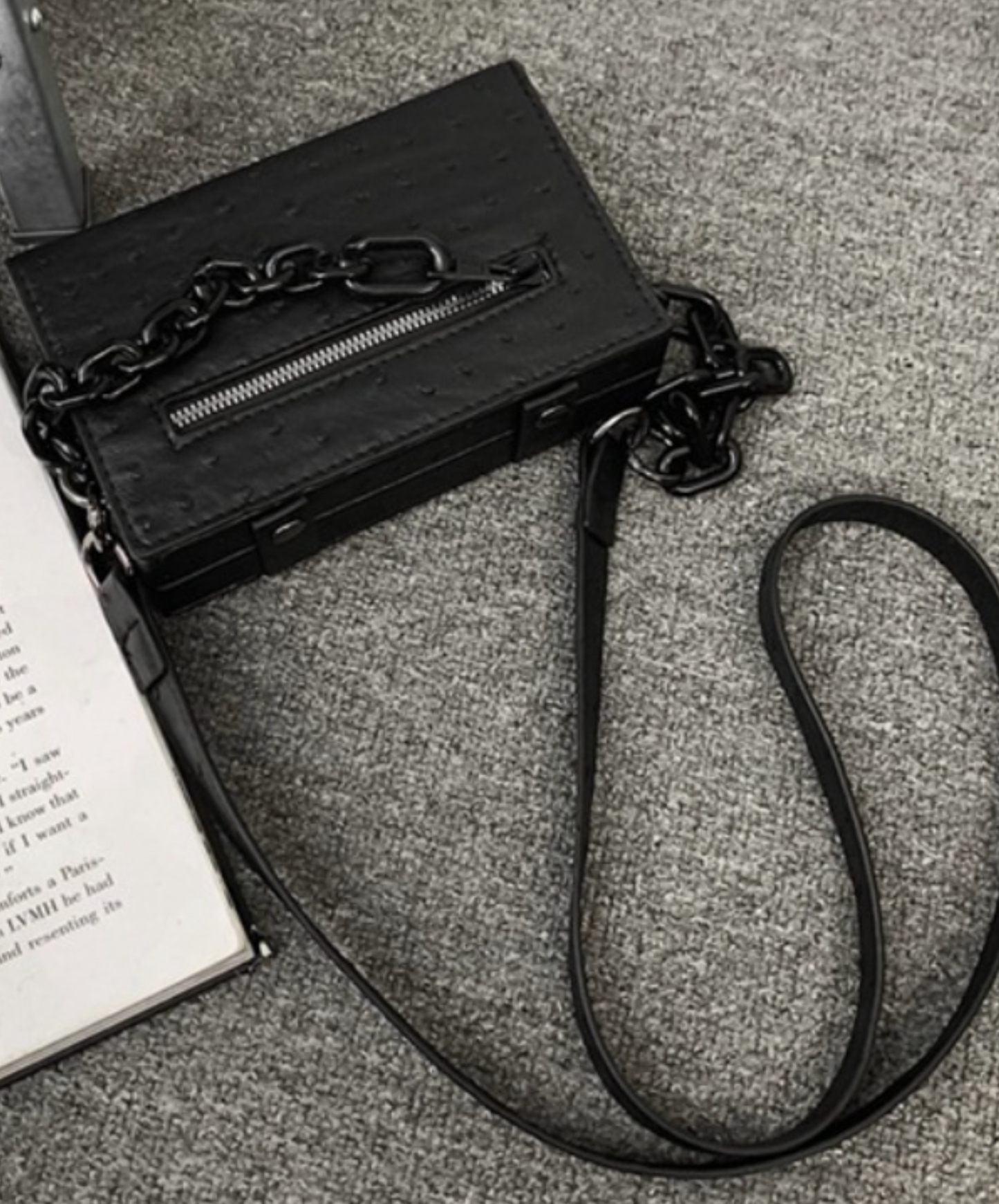 wild chain square shoulder bag EN2132