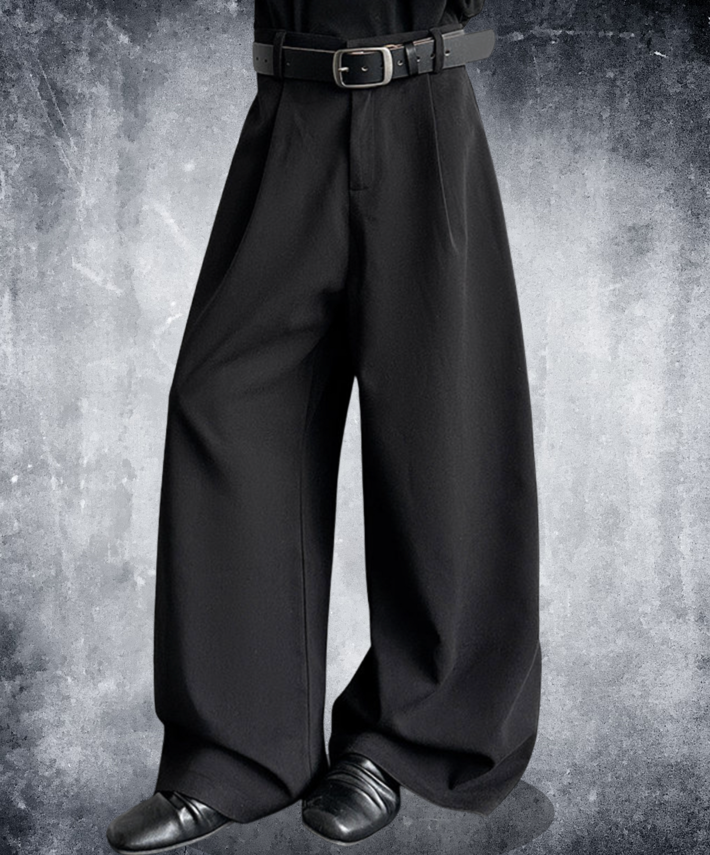 relaxed style corduroy wide pants EN2591