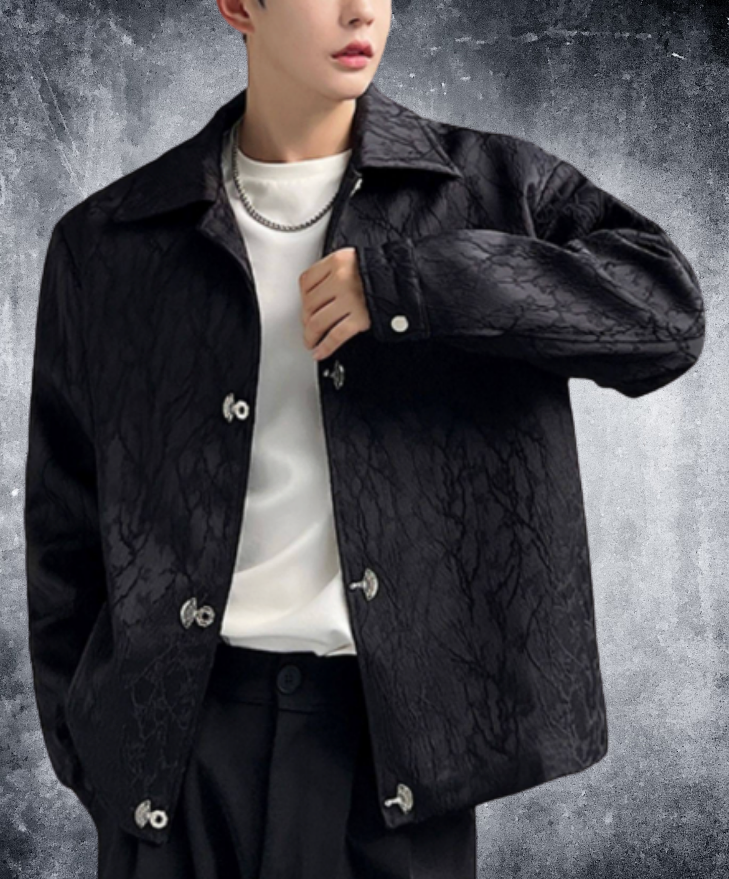 Ivy pattern short length jacket EN2752