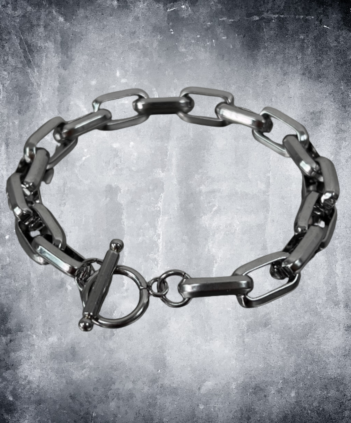 hard square chain bracelet EN2644