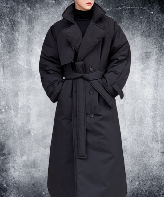 versized double-breasted coat EN2549