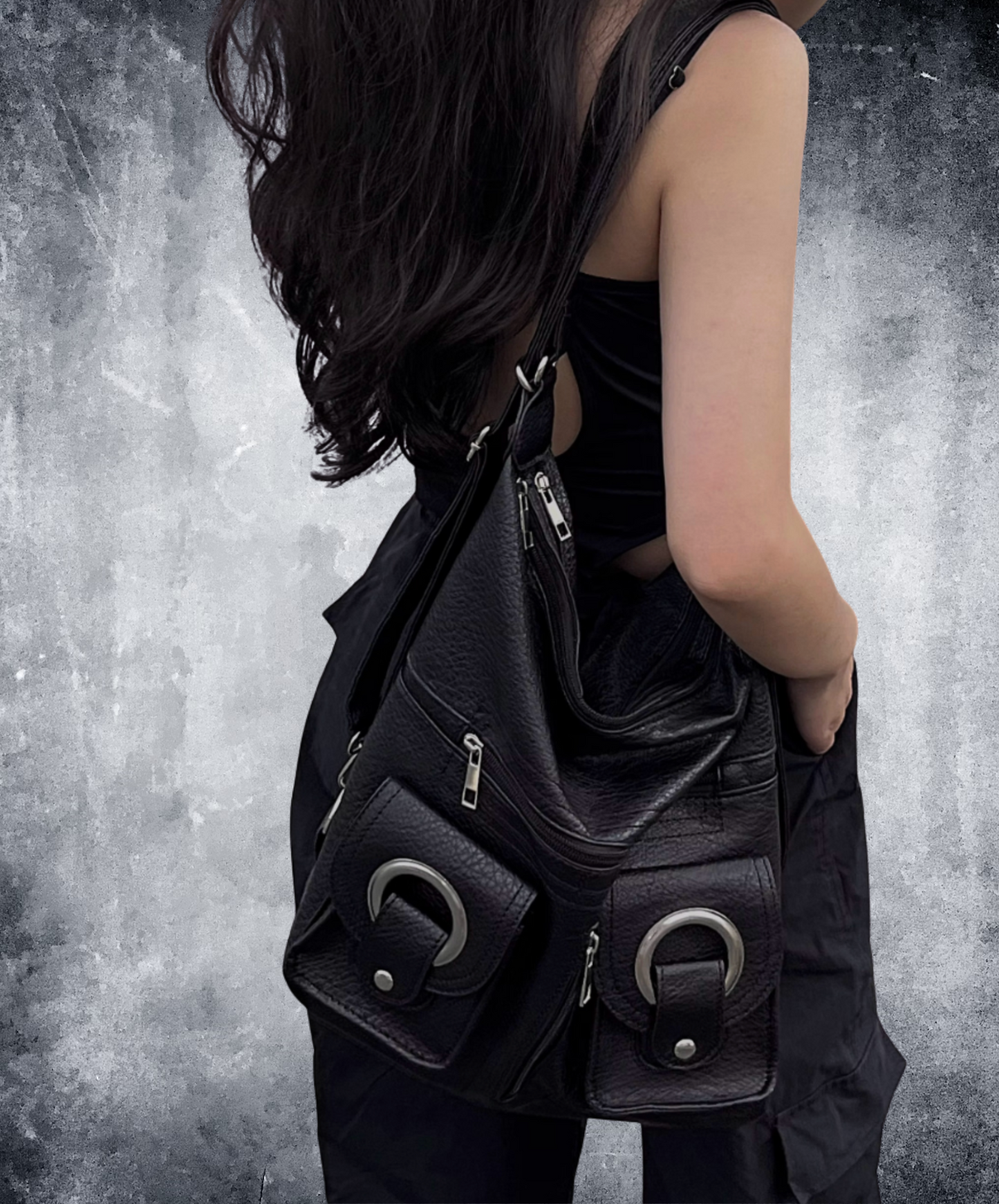 retro soft leather bag EN2583