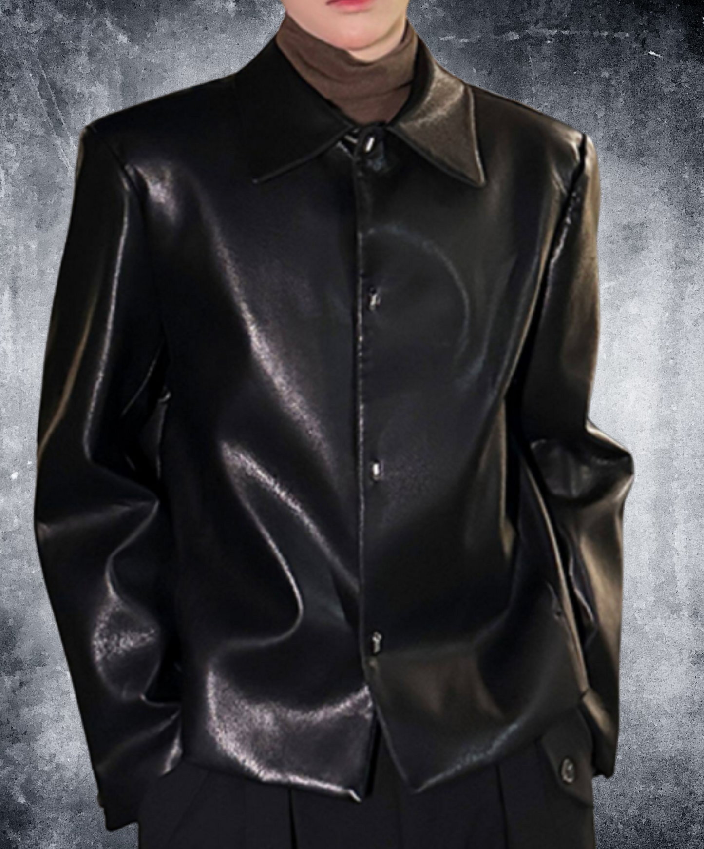 fake leather jacket EN2619