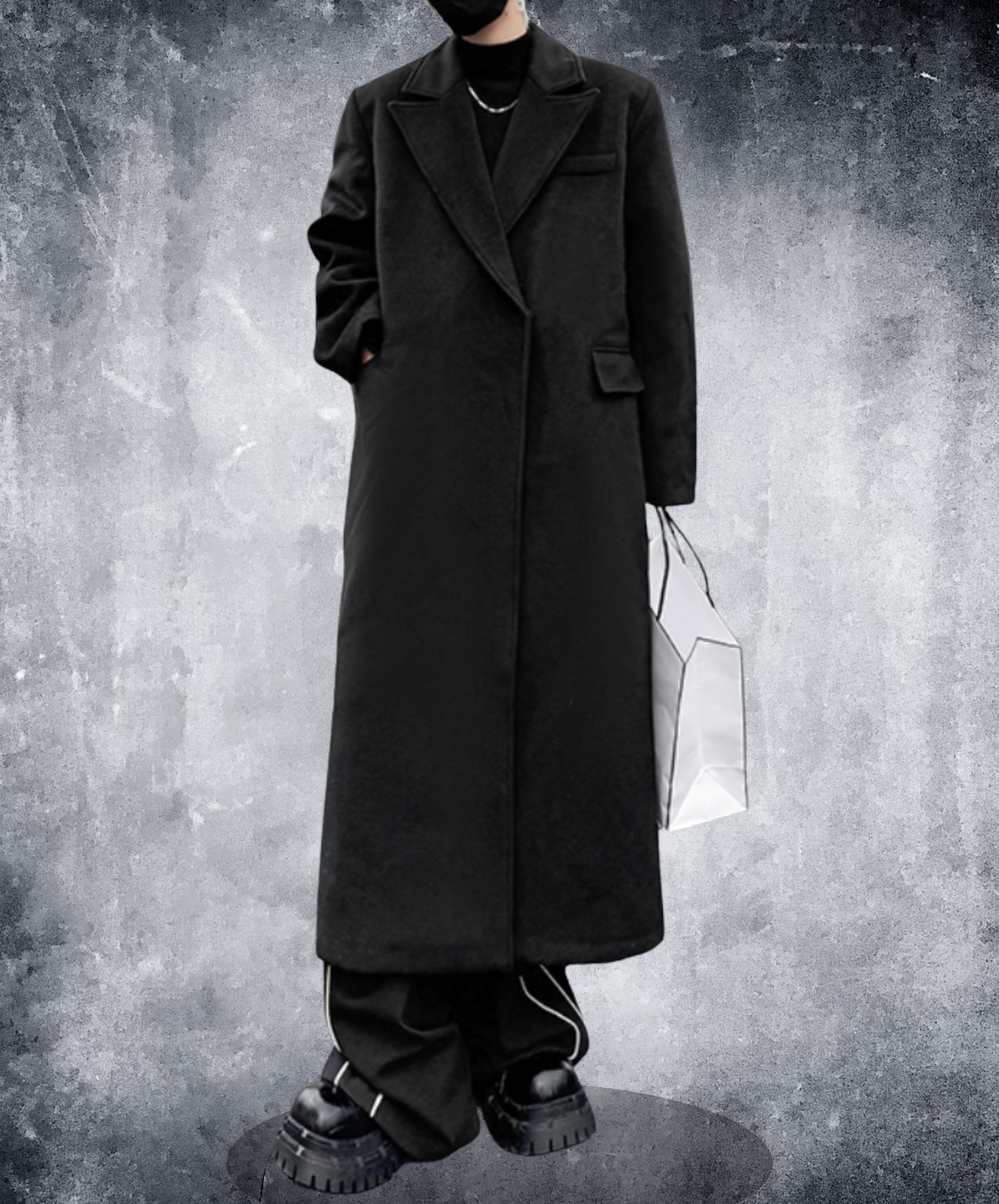 long wool trench coat EN2601