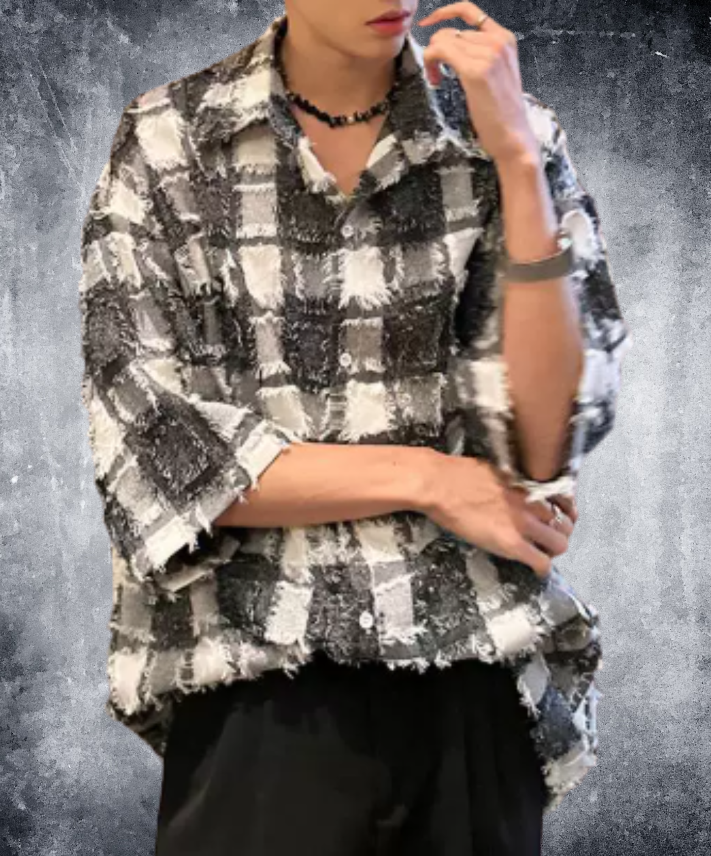 tusel check shirt EN2952