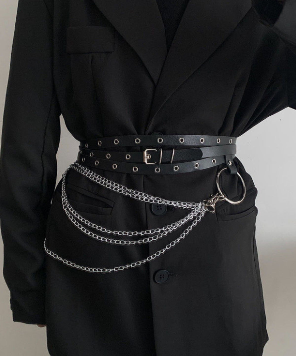 multi-chain attachment eyelets belt EN3267