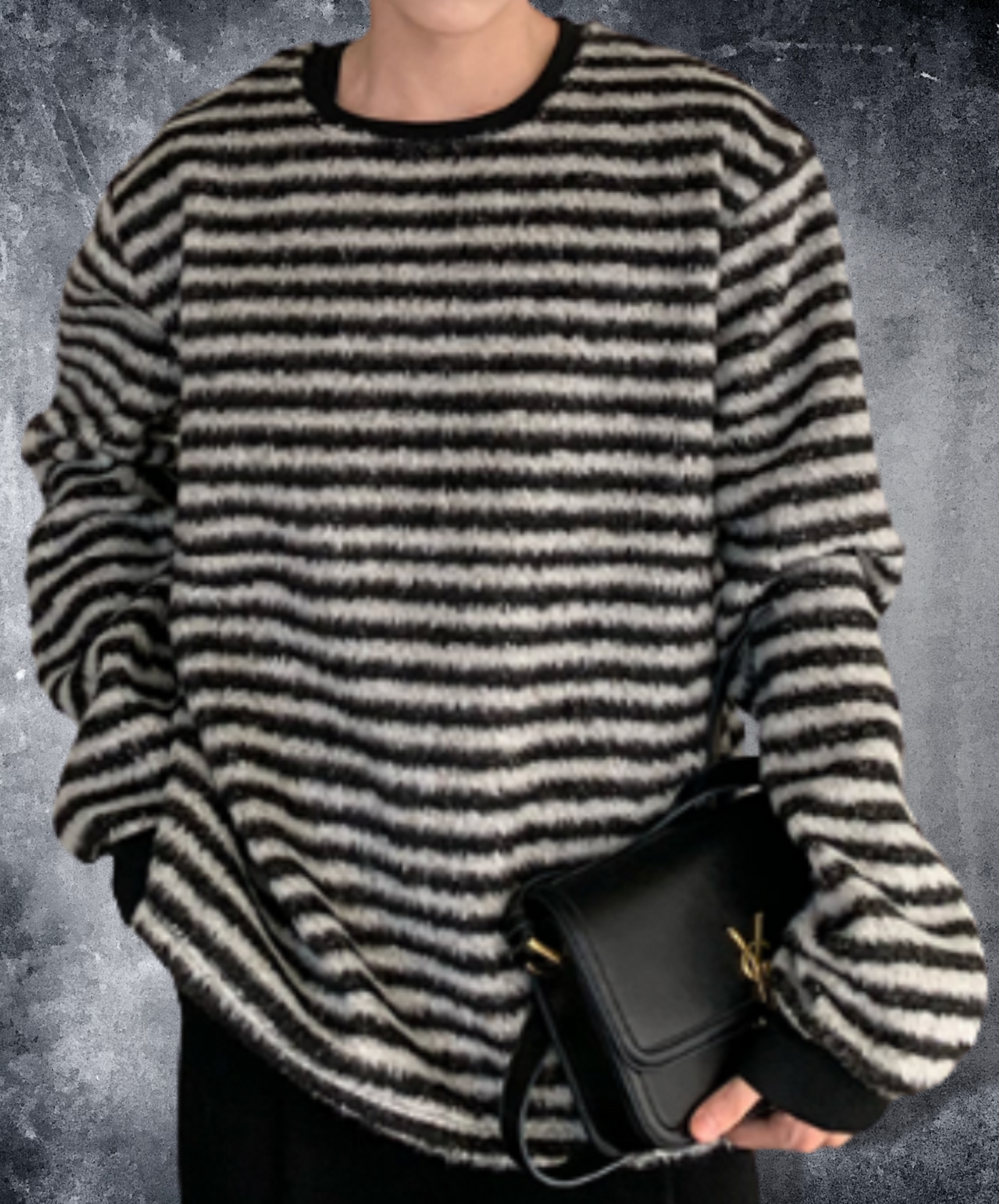 striped casual sweater EN1394