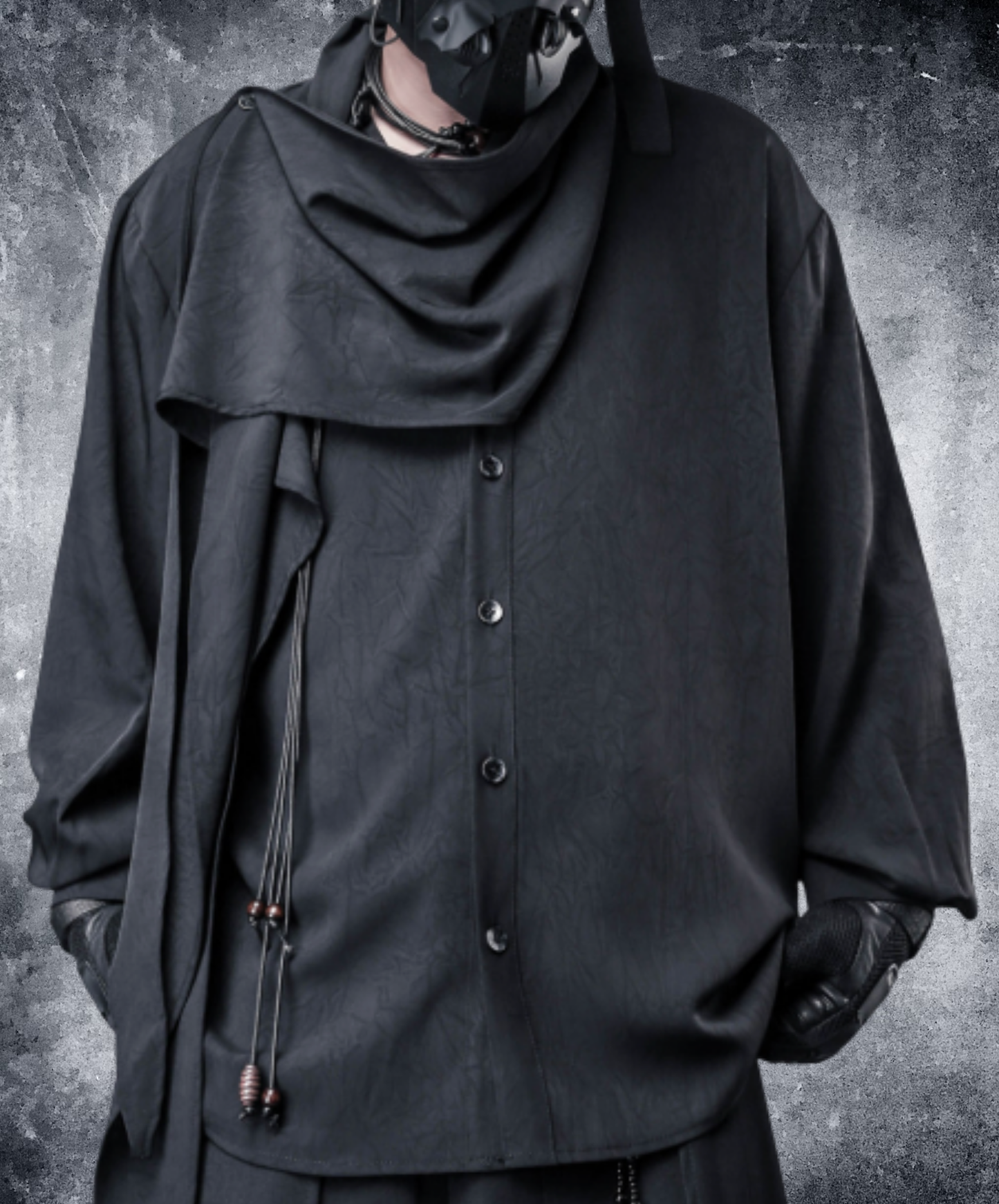 dark shawls and scarves shirt EN2694