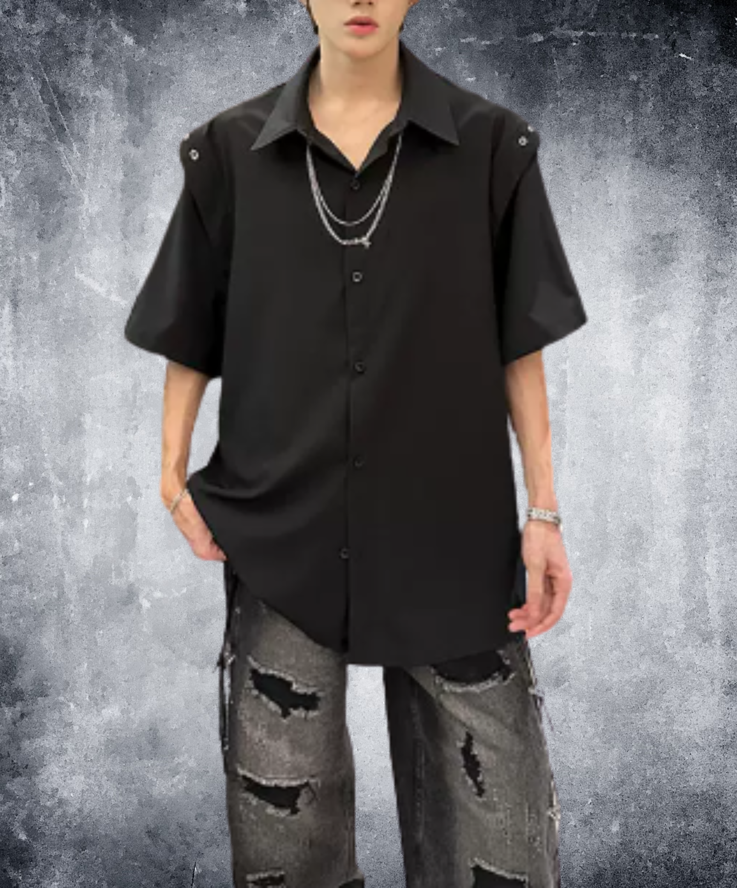necklace decoration edge shoulder shirt EN2979