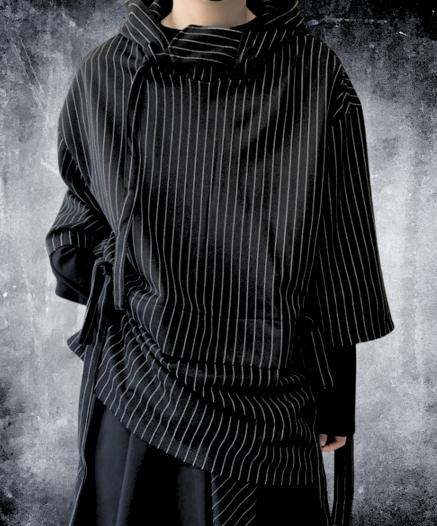 【style81】dark mode outfit set EN2552（hoodie + pants set）