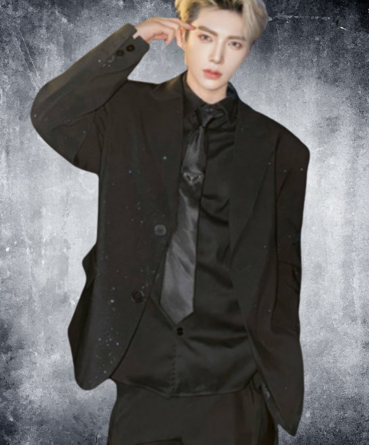 stardust sequin decoration jacket EN2416