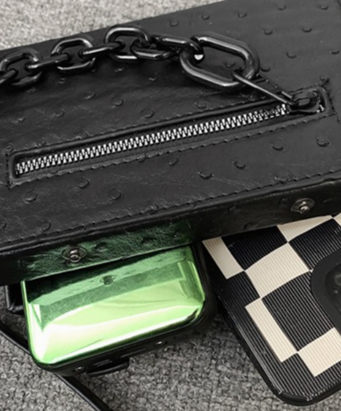 wild chain square shoulder bag EN2132