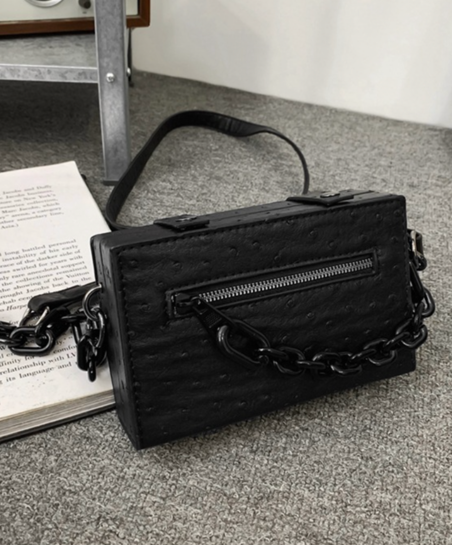 wild chain square shoulder bag EN2132