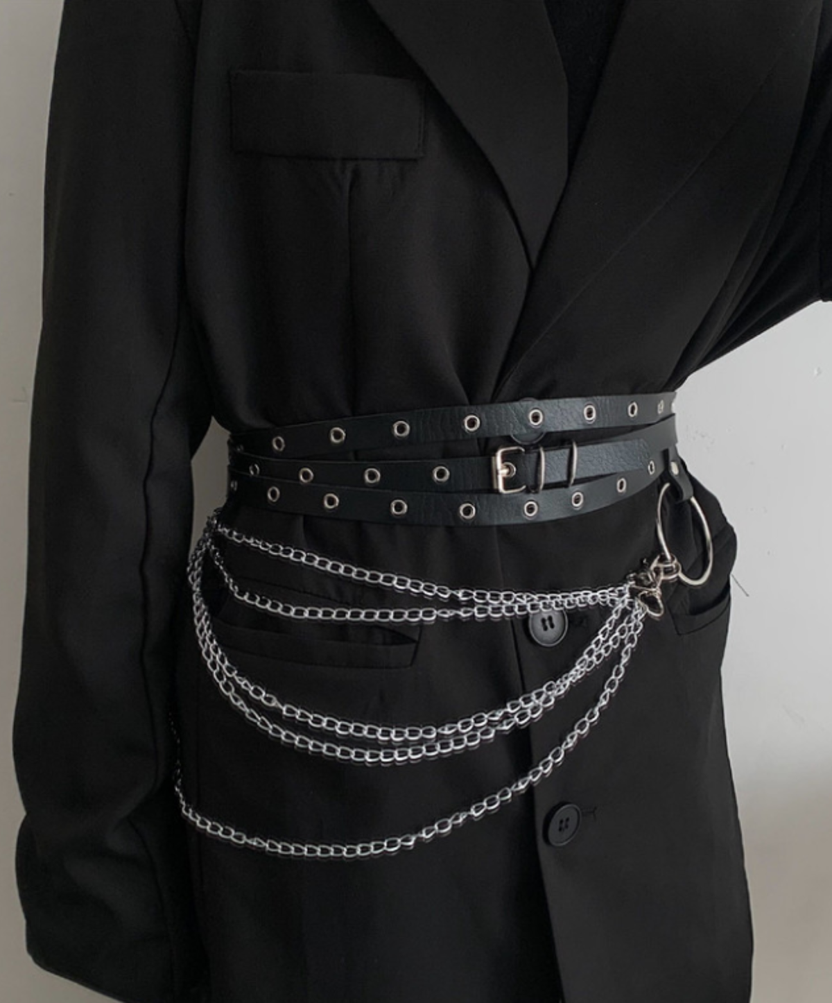 multi-chain attachment eyelets belt EN3267